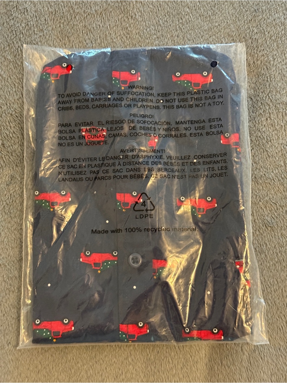 Christmas Truck Button Up Shirt - Picture 3 of 4
